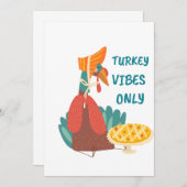 Invitation Vibes Turquie uniquement (Devant / Derrière)