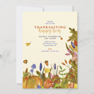 Invitation Vibrance d'automne