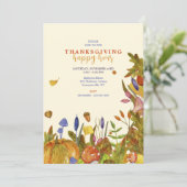 Invitation Vibrance d'automne (Debout devant)