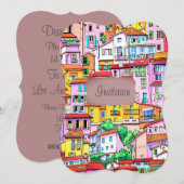 Invitation Vibrant façade italienne (Devant / Derrière)