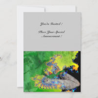 VIBRATIONS DE MATIÈRE, vert jaune noir gris