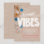 Invitation Vibrations d'Été (Devant / Derrière)