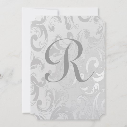 Invitation Victorian Birdcage Silver & Pink Weddin (Dos)