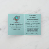 Invitation Victorian Fête des mariées Tea Party (Intérieur)