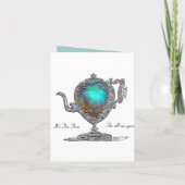 Invitation Victorian Fête des mariées Tea Party (Dos)