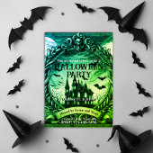 Invitation Victorian Haunian House Gothic Halloween Party