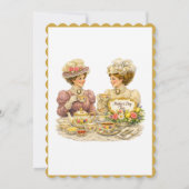 Invitation Victorian Mother's Day Tea  Party       (Dos)