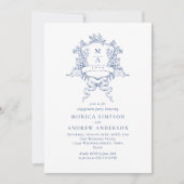 Invitation Victorian Ornate Crest (Devant)
