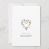 Invitation Victorian Ornate Grace Floral ENGAGEMENT PARTY (Dos)