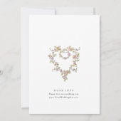 Invitation Victorian Ornate Grace Floral ENGAGEMENT PARTY (Dos)