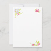 Invitation Victorian Stoppée Tasses Tea Party (Dos)