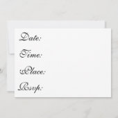 Invitation Victorian Tea Party (Dos)