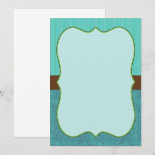 invitation vide 2 (Devant / Derrière)