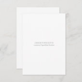 Invitation vide | 3x5 (Devant / Derrière)