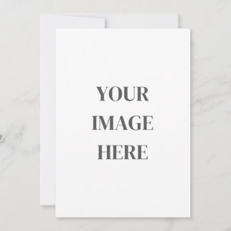 Invitation vide 5x7