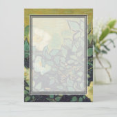 Invitation vide, Van Gogh Wild Roses (Debout devant)