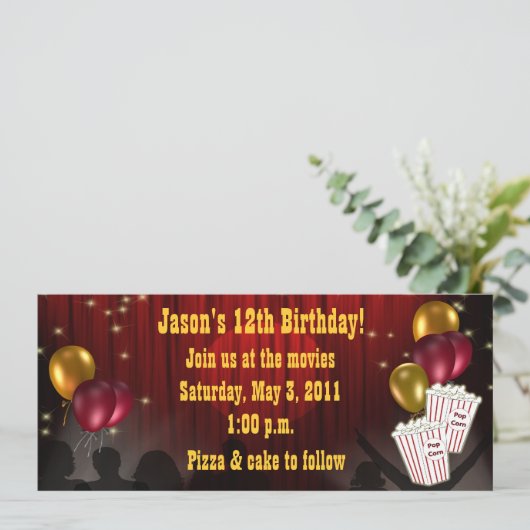 Invitation vidéo (Debout devant)