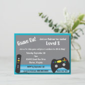 Invitation Vidéo Jeu Camion fête d'anniversaire (Debout devant)