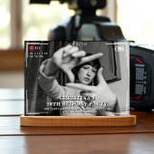 Invitation Vidéo Photo 30e fête d'anniversaire