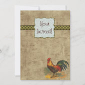 Invitation Vie agricole (Devant)