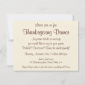 Invitation Vie morte avec pommes et raisins par Claude Monet (Dos)