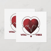 Invitation Vie saine (Devant / Derrière)