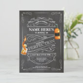 Invitation Vieilli à Perfection Whiskey 60e n'importe quel âg (Debout devant)