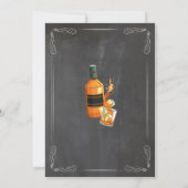 Invitation Vieilli à Perfection Whiskey 60e n'importe quel âg (Dos)