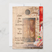 Invitation Vielle ville colorée Mariage mexicain (Devant)