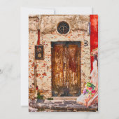 Invitation Vielle ville colorée Mariage mexicain (Dos)