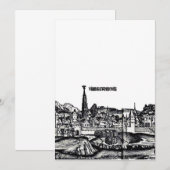 Invitation Vienne capitale de l'Autriche  (Devant / Derrière)