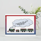 Invitation Viens à ma fête d'anniversaire (Debout devant)