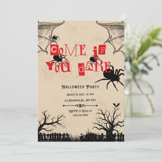 Invitation Viens Si Tu Oses (Debout devant)