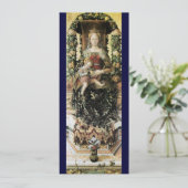 INVITATION VIERGE AVEC ENFANT (Debout devant)