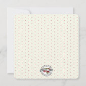 Invitation Vierge Marie catholique peut événement religieux (Dos)