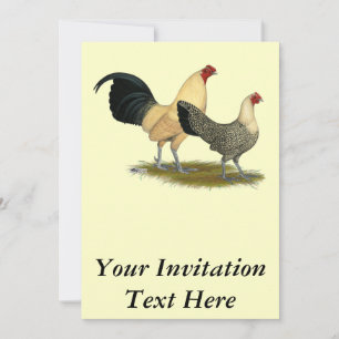 Invitation Vieux Boutons à la crème anglaise