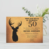 Invitation Vieux Buck 50e fête d'anniversaire (Debout devant)