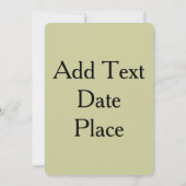 Invitation Vieux Fashion Cookout Party (Dos)