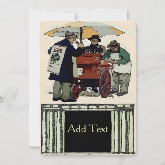 Invitation Vieux Fashion Cookout Party (Devant)