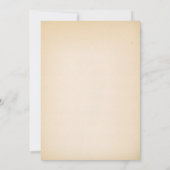 Invitation Vieux journal amusant Photo Custom 70e anniversair (Dos)