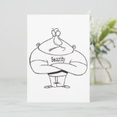 Invitation Vigile de sécurité (Debout devant)