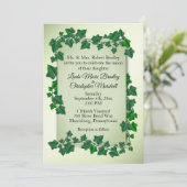 Invitation Vignes vertes (Debout devant)