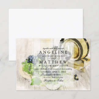 Invitation Vignoble à thème russe