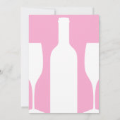 Invitation Vignoble moderne vigne nuptiale douche (Dos)