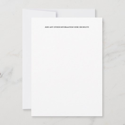 Invitation Vignoble toscan ferme à vin mariage (Dos)