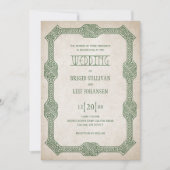 Invitation Viking Celtic Gamer Mariage (Devant)