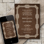 Invitation Viking Celtic Gamer Mariage