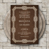 Invitation Viking Celtic Gamer Mariage