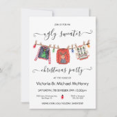 Invitation Vilaine fête de Noël (Devant)