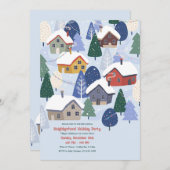 Invitation Village de vacances (Devant / Derrière)